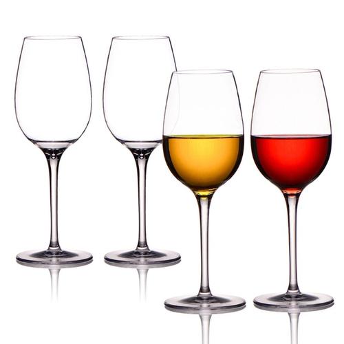 Verres ? Vin En Plastique Incassables, Tige En Plastique, Verres ? Vin Rouge Et Blanc Tout Usage, Lavable Au Lave-Vaisselle, Sans Bpa