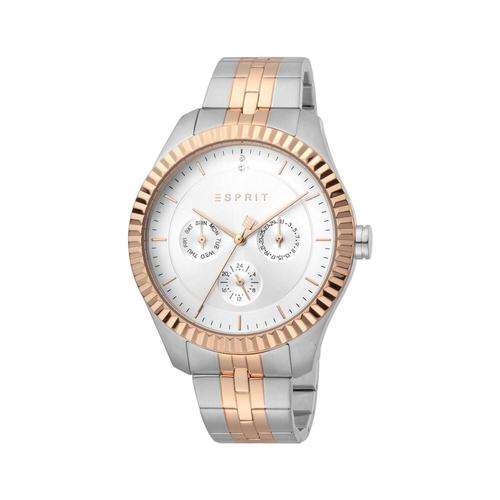 Montre Femme Esprit Es1l202m0115 Or Rose-Bracelet Gris