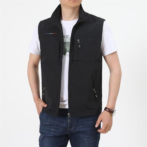 gilet multipoches homme grande taille