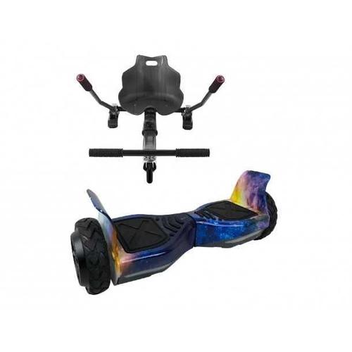 Pack Hoverboard 6.5 Pouces Petit Hummer Galaxy Et Hoverkart Noir