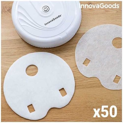 Serpillières de Rechange pour Robots Nettoyants InnovaGoods Pack de 50 unités