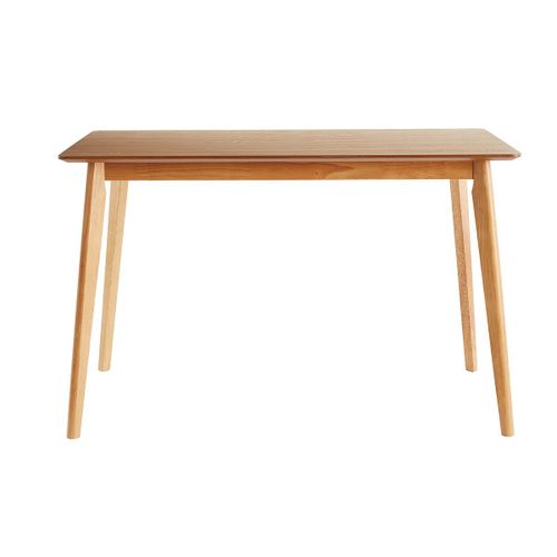 Table À Manger Scandinave Finition Frêne L120 Cm Elion
