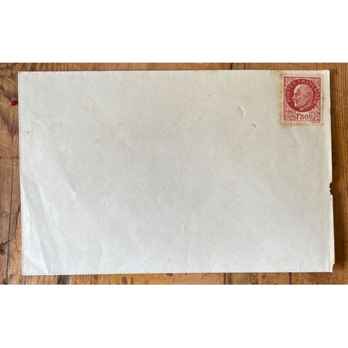 Timbre 1 F 50 Bersier Rouge, Vrai Pétain Et Non Oblitéré