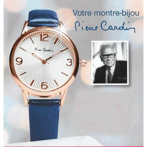 Montre Bijou Pierre Cardin Doré A L Or Rose