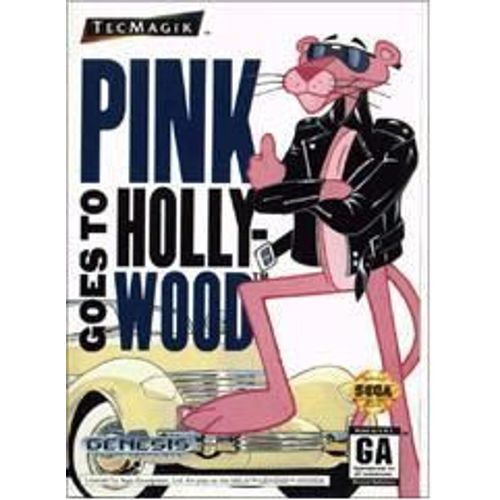 Pink Goes To Hollywood Megadrive