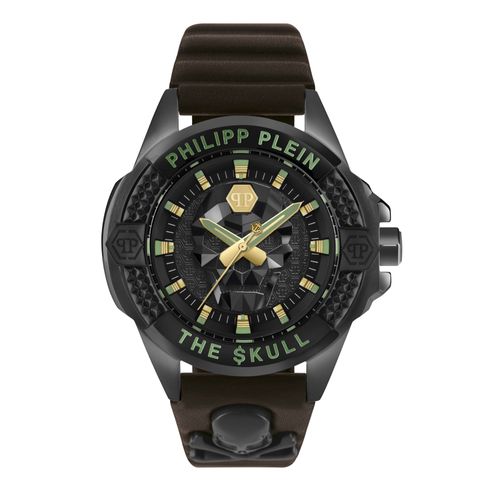Philipp Plein Montre Marron Analogique Hommes The $Kull Pwaaa0421