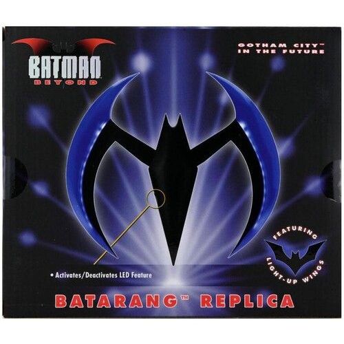 Neca - Batman Beyond Blue Batarang With Lights Prop Replica [] Figure, Collec