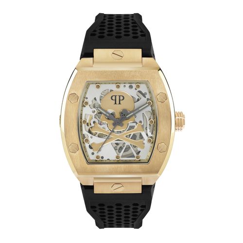 Philipp Plein Montre Noir Analogique Hommes The $Keleton Pwbaa0321