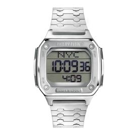 Philipp Plein Montre Argent Digital Mixte Hyper $Hock Pwhaa0521