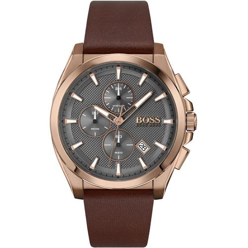 Hugo Boss Montre Marron Chronographe Hommes Grandmaster 1513882