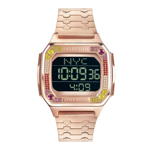 Philipp Plein Montre Ip-Rosé Digital Mixte Hyper $Hock Pwhaa0821