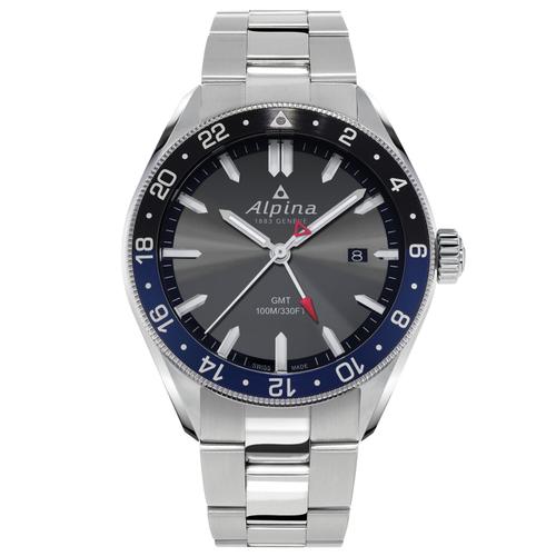 Alpina Montre Argent Analogique Hommes Alpiner Al-247gb4e6b