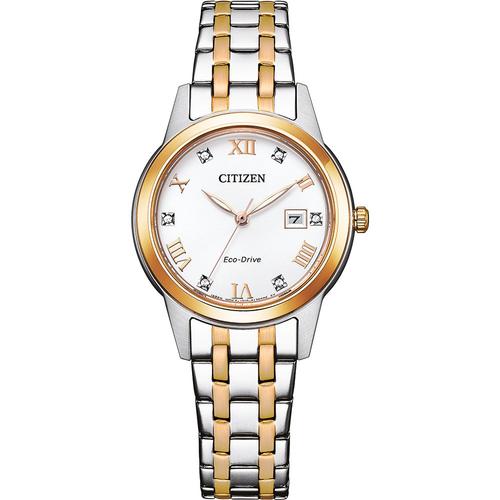 Citizen Montre Multicolore Analogique Femmes Elegance Fe1246-85a