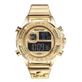 Philipp Plein Montre Doré Digital Mixte The G.O.A.T. Pwfaa0321