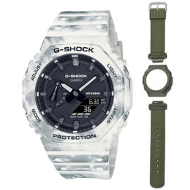 Casio Montre Multicolore Analogique - Digital Hommes G-Shock Gae-2100gc-7aer