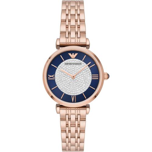 Emporio Armani Montre Ip-Rosé Analogique Femmes Gianni T-Bar Ar11423