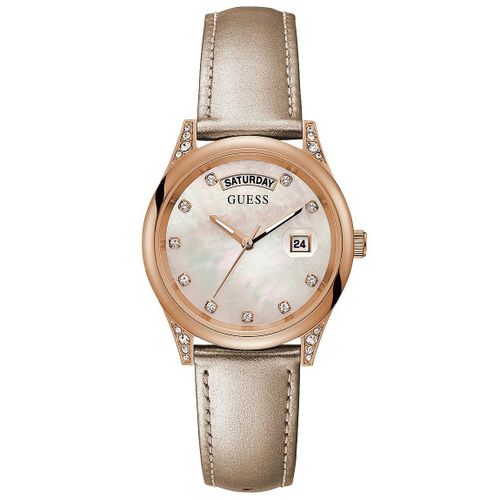 Guess Montre Ip-Rosé Analogique Femmes Aura Gw0117l1