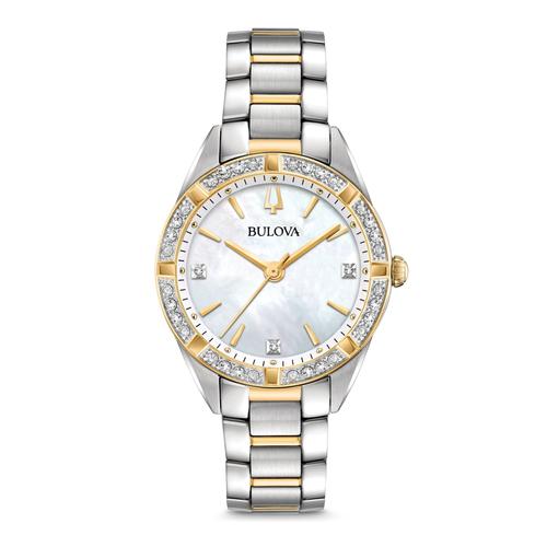 Bulova Montre Multicolore Analogique Femmes Sutton 98r263