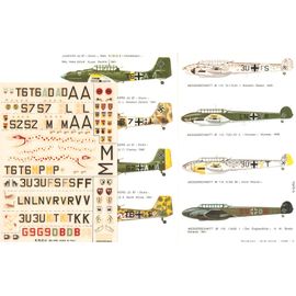 Décalcomanie Avion - Junker Ju.87 Stuka Et Messerschmitt Bf 110 - 1/72-Esci