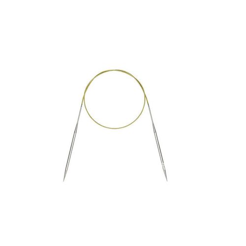 Aiguilles à tricoter circulaires en acier inoxydable 3mm