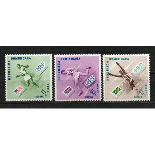 Timbres-Poste De République Dominicaine