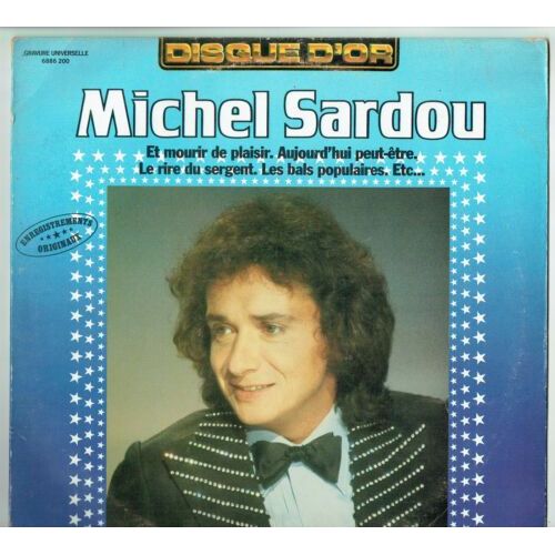 Disque D'or Michel Sardou Vinyl Impact Vinyl