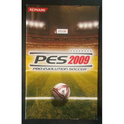 Pro Evolution Soccer "Pes" 2009 - Notice Officielle - Sony Playstation 2 - Ps2