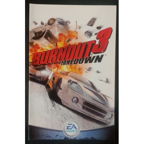 Burnout 3 Takedown - Notice Officielle - Sony Playstation 2 - Ps2