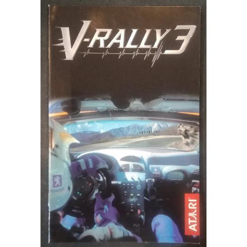 V-Rally 3 - Notice Officielle - Sony Playstation 2 - Ps2