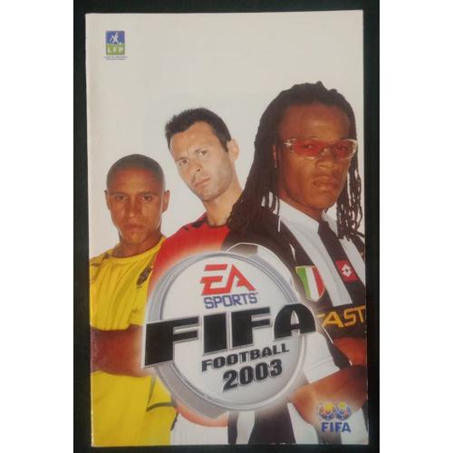 Fifa Football 2003 - Notice Officielle - Sony Playstation 2 - Ps2