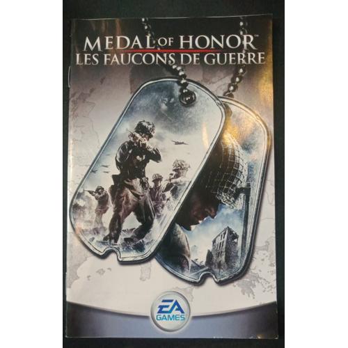 Medal Of Honor Les Faucons De Guerre - Notice Officielle - Sony Playstation 2 - Ps2