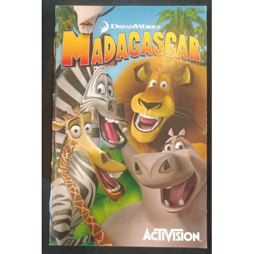 Madagascar - Notice Officielle - Sony Playstation 2 - Ps2