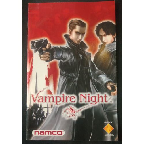 Vampire Night - Notice Officielle - Sony Playstation 2 - Ps2
