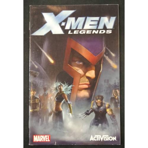 X-Men Legends - Notice Officielle - Sony Playstation 2 - Ps2