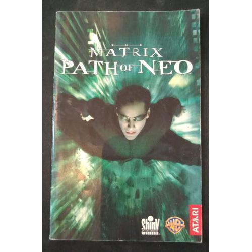 The Matrix Path Of Neo - Notice Officielle - Sony Playstation 2 - Ps2