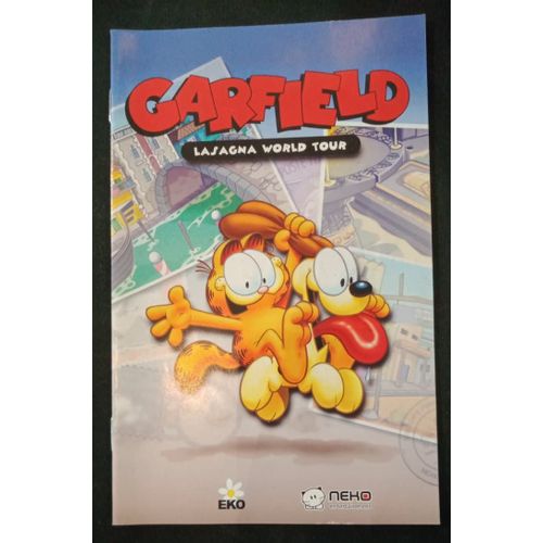 Garfield Lasagna World Tour - Notice Officielle - Sony Playstation 2 - Ps2