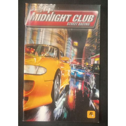 Midnight Club - Notice Officielle - Sony Playstation 2 - Ps2
