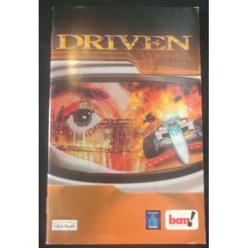 Driven - Notice Officielle - Sony Playstation 2 - Ps2