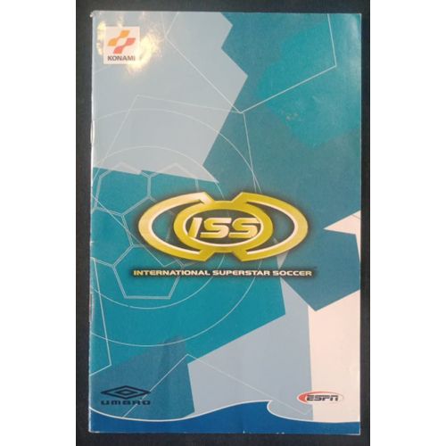 Iss - Notice Officielle - Sony Playstation 2 - Ps2
