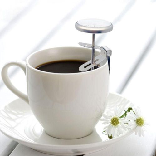 Mini Support De Thermomètre, Support De Sonde Inoffensif, Pince À Tasse De Café En Acier Résistant À La Chaleur, Pince À Sonde, Outils De Barbecue
