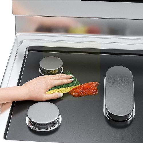 Couvercle De Protection En Silicone Pour Cuisinière À Gaz, Accessoires De Cuisine, Couvercles Adaptables, Résistant À L'huile Et Aux Taches, U3o4