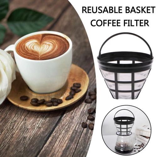 Filtre À Café Réutilisable, Panier, Style Tasse, Accessoires De Machine À Café, Maille, Passoire, Outils V8g3