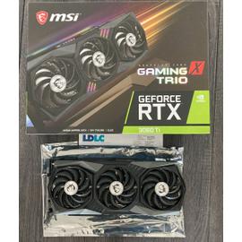MSI GeForce RTX 3060 Ti Gaming X TRIO 8GD6X - Carte graphique MSI sur