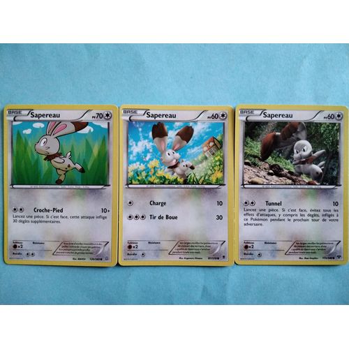 Lot Cartes Pokémon N° 659 Sapereau