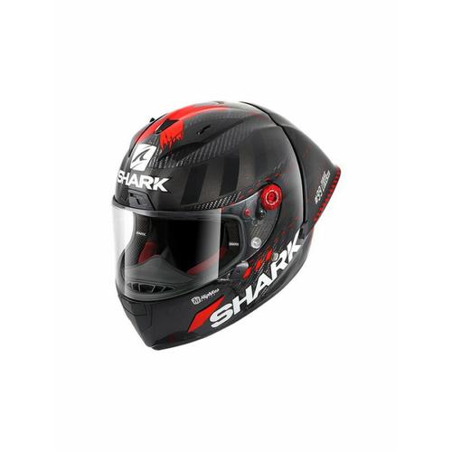 Casque Moto Intégral Shark Race-R Pro Gp Lorenzo Winter Test 99 - Carbone / Gris / Rouge - Xs