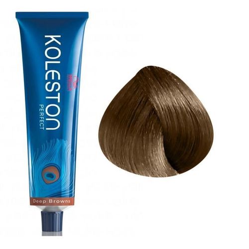 Coloration Semi Permanente - Colorations Deep Browns Deep Browns, 5-73 : Ch??Tain Clair Marron Dor?? 60ml - Wella - Femme 