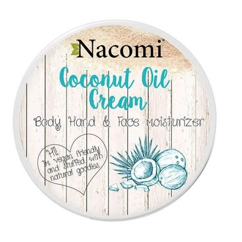 Nacomi Crème Visage Mains Et Corps Huile De Coco 100ml 
