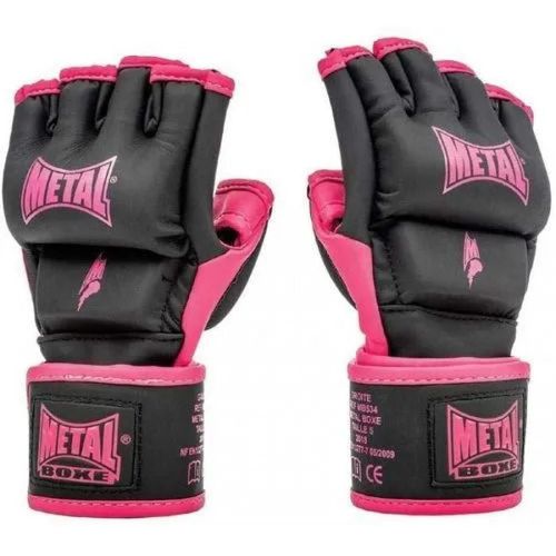 Gants De Mma Metal Boxe - Noir / Fuchsia - Xl