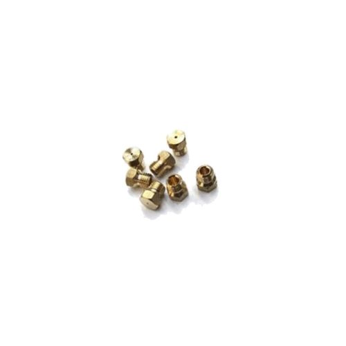Jeu d'injecteurs gaz butane propane d'origine Plaque de cuisson (C00090735 482000027841 ARISTON HOTPOINT SCHOLTES INDESIT)