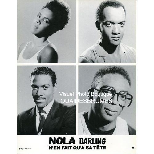 Nola Darling N'en Fait Qu'à Sa Tête (She's Gotta Have It): Jeu De 8 Photos D'exploitation Cinématographique -Format: 21,5x28 Cm - De Spike Lee Avec Tracy Camilla Johns, Tommy Redmond Hicks - 1986